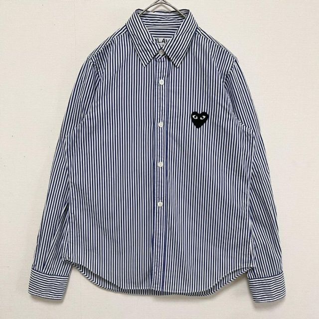 COMME des GARCONS(コムデギャルソン)のプレイコムデギャルソン ストライプシャツ レディースのトップス(シャツ/ブラウス(長袖/七分))の商品写真