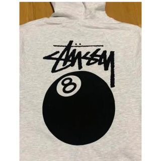 STUSSY - 新品 STUSSY ステューシー8ボールパーカー グレー XL ...