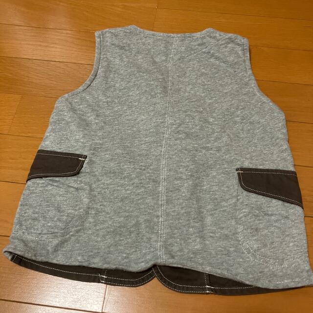 GLOBAL WORK(グローバルワーク)のグローバルワーク　キッズ　Mサイズ　ベスト　ハンティング キッズ/ベビー/マタニティのキッズ服男の子用(90cm~)(ジャケット/上着)の商品写真