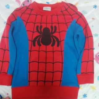 マーベル(MARVEL)のスパイダーマン　ユニバーサルスタジオ　USJ 90トレーナーハロウィーンにも(Tシャツ/カットソー)