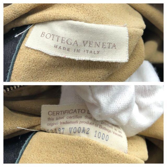 Bottega Veneta(ボッテガヴェネタ)のBOTTEGA VENETA ボッテガヴェネタ ローマ ハンドバッグ ブラック レディースのバッグ(トートバッグ)の商品写真