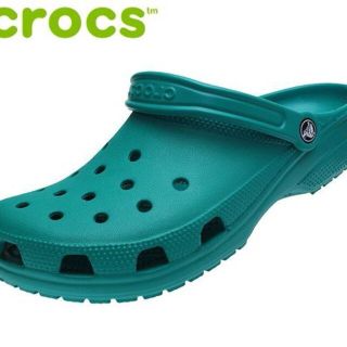 クロックス(crocs)の28cm クロックス クラシック クロッグ ターコイズ M10W12 グリーン系(サンダル)