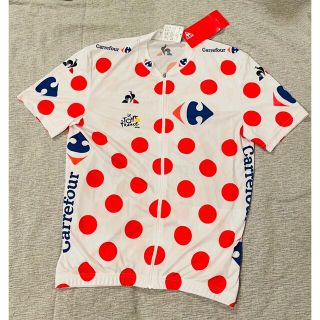 ルコックスポルティフ(le coq sportif)のルコック  Carrefour 自転車　バイクウェア　シャツ　Oサイズ(ウエア)