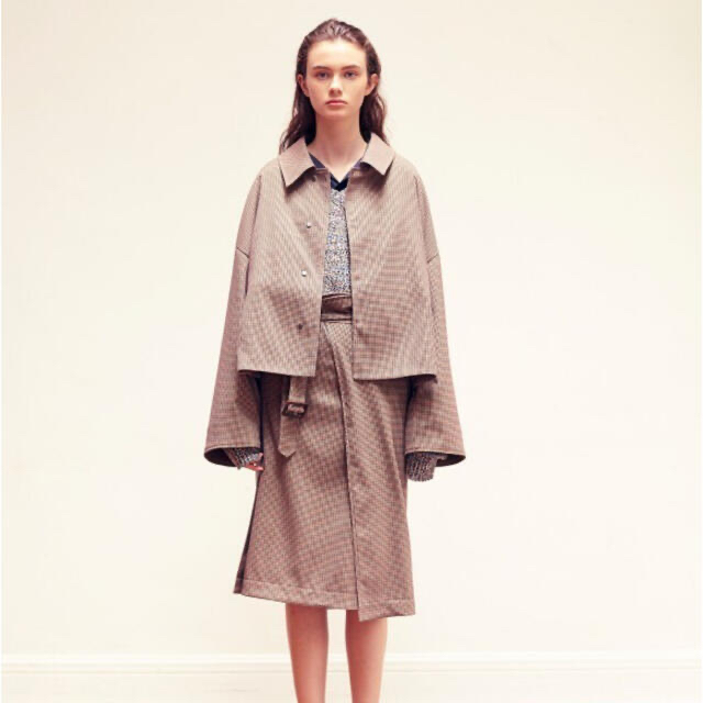 19SS YOKE 3WAY BAL COLLAR SHARE COAT