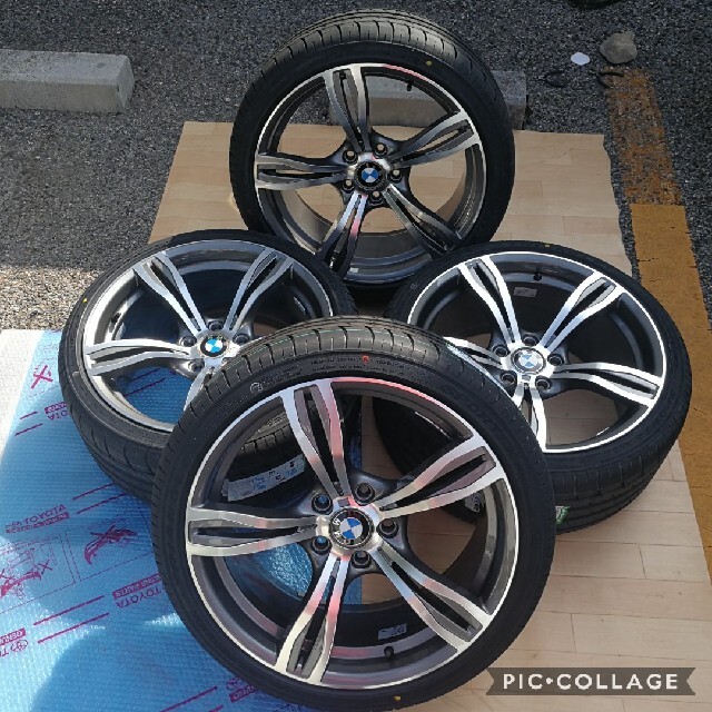 信頼 BMW X1 19インチタイヤとホイール付き4本新品バリ山 MBK E84 信頼 BMW X1 19インチタイヤとホイール付き4本新品バリ山 MBK E84