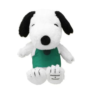 スターバックスコーヒー(Starbucks Coffee)のスターバックス グリーンエプロン SNOOPY(ぬいぐるみ)