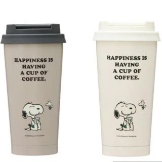 Starbucks Coffee - スヌーピー スタバ グレー ホワイト タンブラー ...