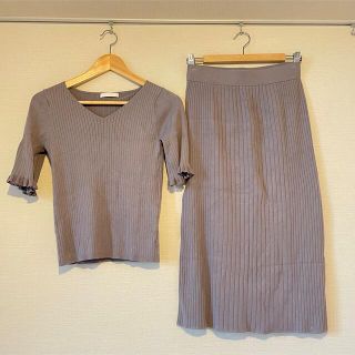 プロポーションボディドレッシング(PROPORTION BODY DRESSING)のPROPOTION ニットセットアップ(セット/コーデ)