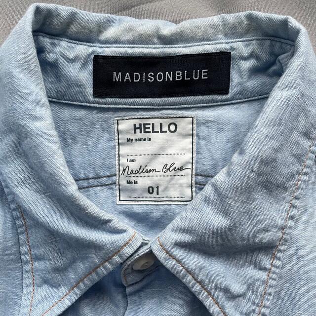 MADISONBLUE(マディソンブルー)のマディソンブルー　デニムシャツ  メンズのトップス(シャツ)の商品写真