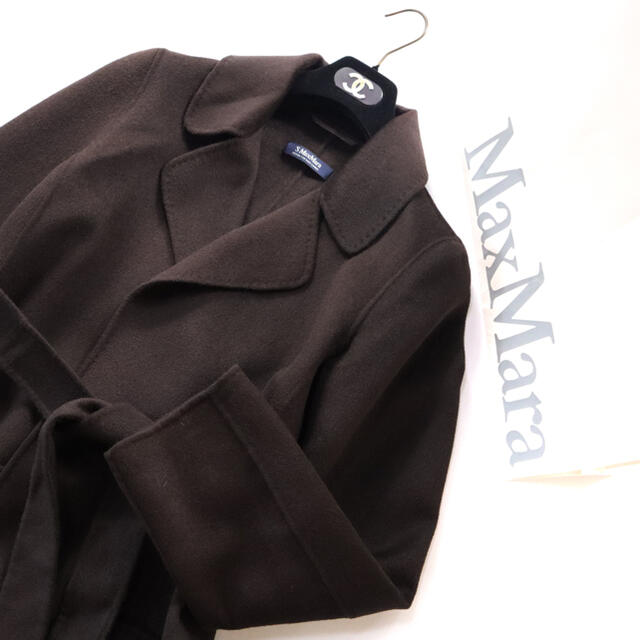 MaxMara クチートアマーノ ダブルフェイス カシミヤアンゴラ コート MaxMara クチートアマーノ ダブルフェイス カシミヤアンゴラ コート