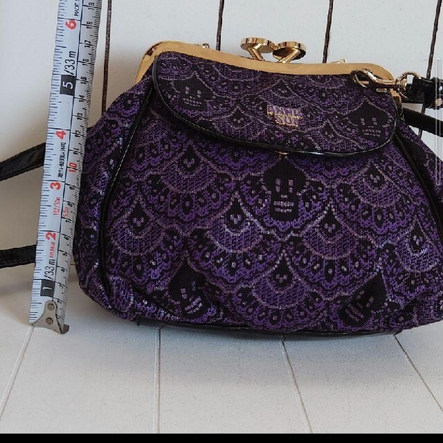 ANNA SUI(アナスイ)のANNA SUI　アナスイがま口バッグ（キーケースポーチ付き） レディースのバッグ(ハンドバッグ)の商品写真