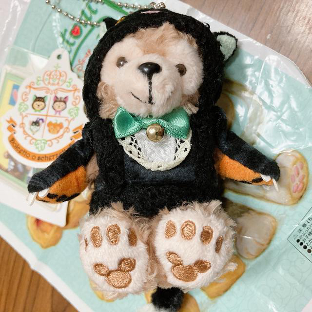 ダッフィー - タグ付き◇ディズニー ダッフィー ハロウィン黒猫 ダッフィー - タグ付き◇ディズニー ダッフィー ハロウィン黒猫