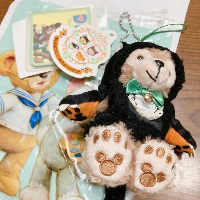 ダッフィー - タグ付き◇ディズニー ダッフィー ハロウィン黒猫 ダッフィー - タグ付き◇ディズニー ダッフィー ハロウィン黒猫