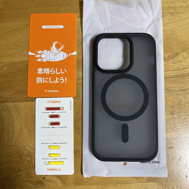 TORRAS iPhone14Pro ケース　ブラック スマホ/家電/カメラのスマホアクセサリー(iPhoneケース)の商品写真