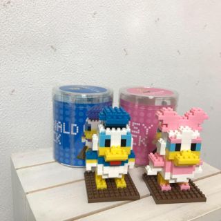 ディズニー(Disney)の2個セット！ドナルド&デイジー ナノブロック(模型/プラモデル)