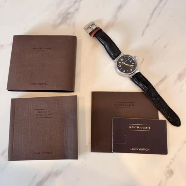 LOUIS VUITTON(ルイヴィトン)の専用ページ　ルイヴィトン　タンブール　L クォーツ メンズの時計(腕時計(デジタル))の商品写真