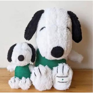 スターバックスコーヒー(Starbucks Coffee)のスヌーピー　スタバ　SNOOPY スターバックス　ぬいぐるみ　マスコット　2点(ぬいぐるみ)