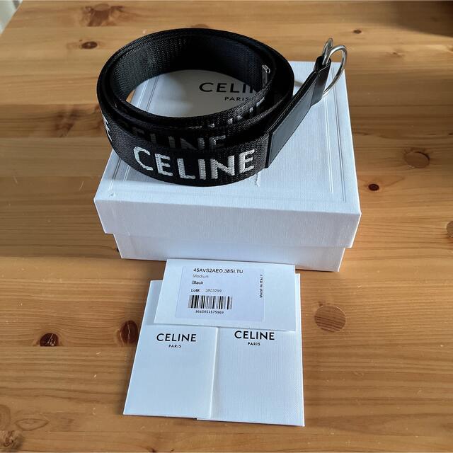 CELINE ミディアム ダブルリングベルト