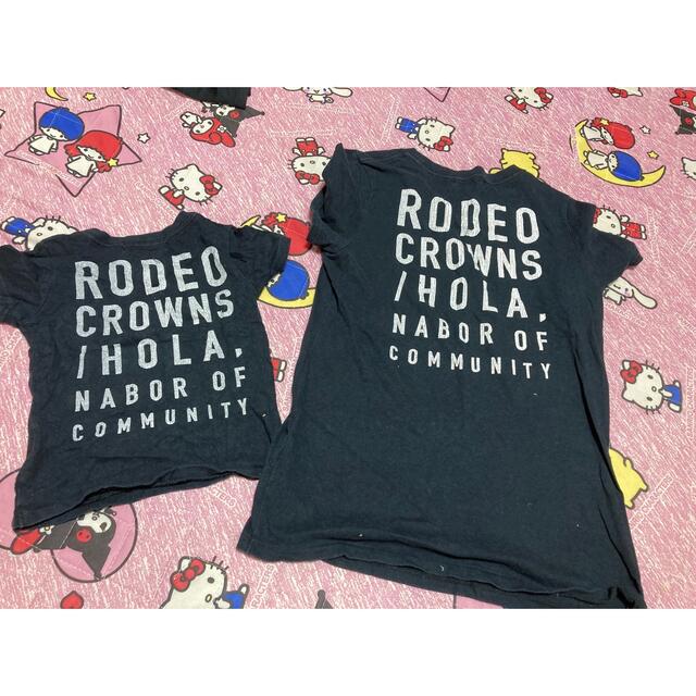 RODEO CROWNS ロデオ親子お揃いTシャツの通販 by さんちゃん ロデオクラウンズ 親子ペア Tシャツ おそろい RODEOCROWNS