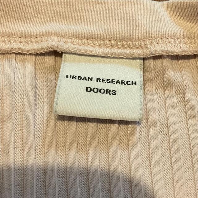 URBAN RESEARCH DOORS(アーバンリサーチドアーズ)のリブカットソー　URBAN RESEARCH DOORS レディースのトップス(カットソー(長袖/七分))の商品写真