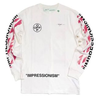 オフホワイト(OFF-WHITE)のoff-whiteロンT セバスチャン様　専用(Tシャツ(長袖/七分))