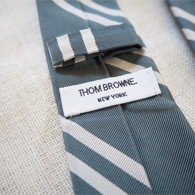 THOM BROWNE - トムブラウン THOM BROWNE ネクタイ レジメンタル