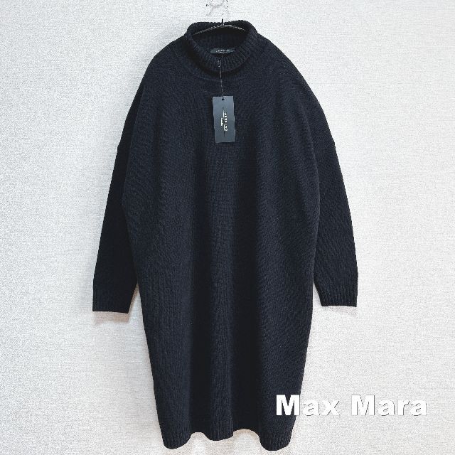 Max Mara - 【Max Mara】マックスマーラ ラナウール ニット ワンピース タグ付未使用の通販 by yuuna's shop