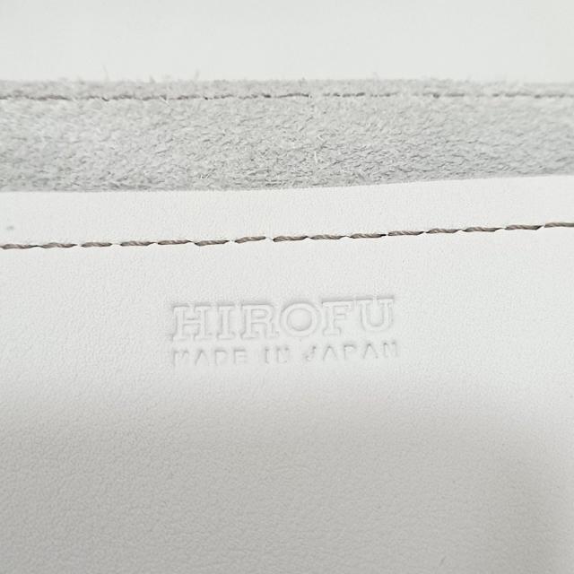 HIROFU(ヒロフ) トートバッグ - 白 レザー レディースのバッグ(トートバッグ)の商品写真