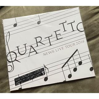 初回盤 NEWS QUARTETTO LIVE TOUR 2016 4枚組　(ミュージック)