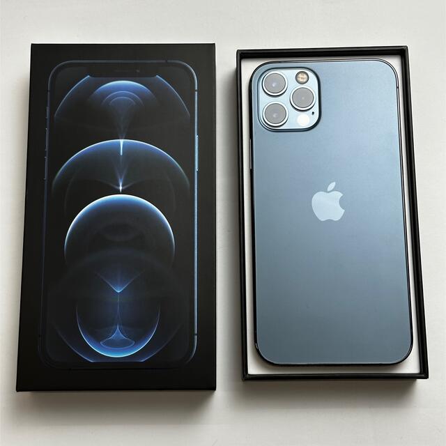iPhone 12 Pro 256GB パシフィックブルー - スマートフォン/携帯電話 iPhone 12 Pro 256GB パシフィックブルー - スマートフォン/携帯電話