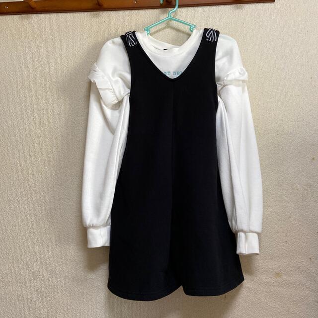 anyFAM(エニィファム)の【110〜120】anyFAM＊裏起毛サロペット キッズ/ベビー/マタニティのキッズ服女の子用(90cm~)(パンツ/スパッツ)の商品写真