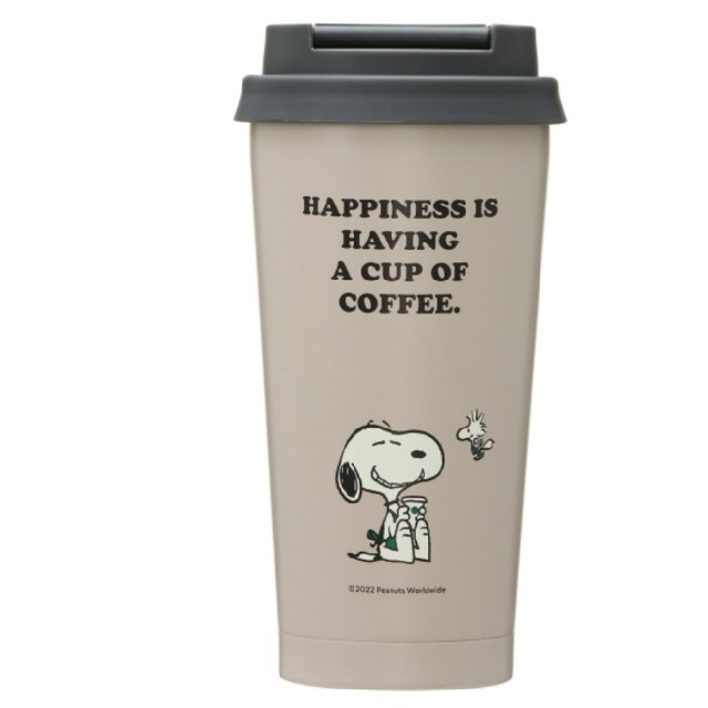 スタバスヌーピー限定タンブラー(グレー) - タンブラー