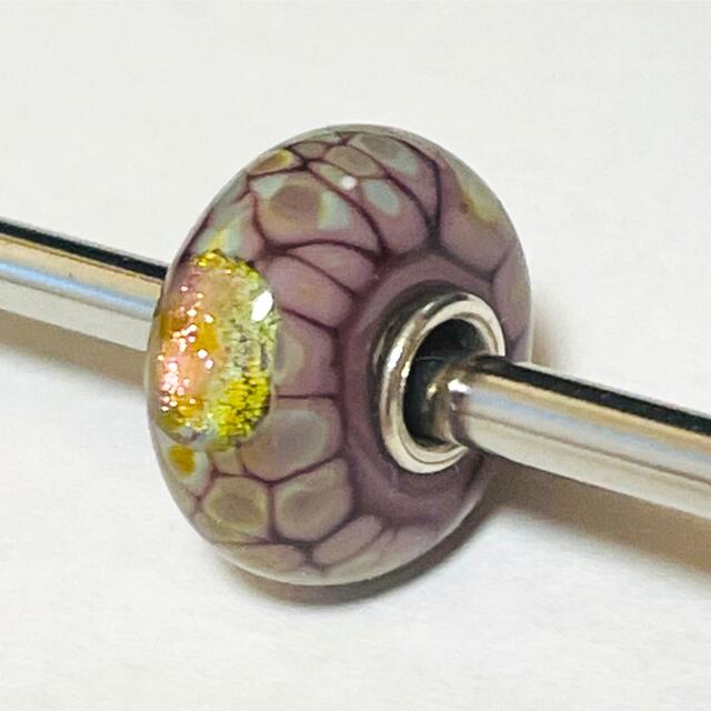 trollbeads トロールビーズ パープルフラワーモザイク | www ...