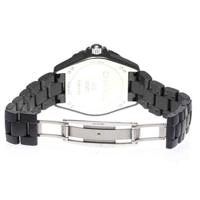 CHANEL(シャネル)の☆良品【CHANEL】シャネル J12 GMT ブラックセラミック H2012 自動巻き メンズ_707390 メンズの時計(腕時計(アナログ))の商品写真