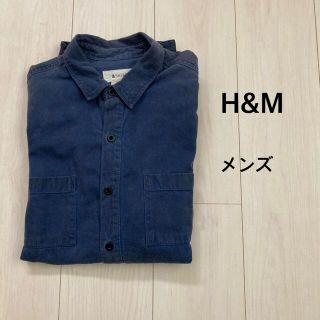 エイチアンドエム(H&M)のH&M デニムシャツ　メンズ(シャツ)