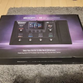 ズーム(Zoom)のzoom G6 マルチエフェクター 超貴重 BTA1セット(エフェクター)