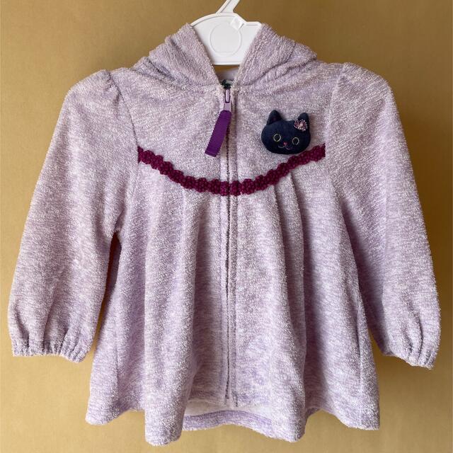 ANNA SUI mini(アナスイミニ)のANNA SUI mini パーカー キッズ/ベビー/マタニティのベビー服(~85cm)(カーディガン/ボレロ)の商品写真