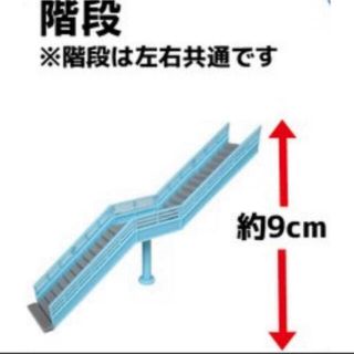 階段　1/64　横断歩道橋　トイズキャビン(キャラクターグッズ)