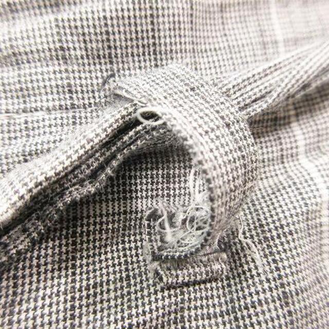 PHIGVEL(フィグベル)のフィグベル イージー トラウザー パンツ スラックス チェック柄 3 L グレー メンズのパンツ(スラックス)の商品写真