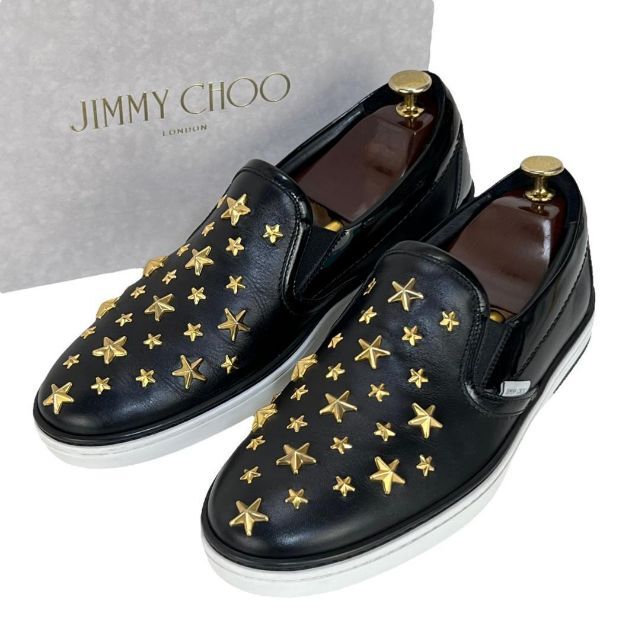 高い素材 CHOO 極美品☆JIMMY CHOO ジミーチュウ ドレスシューズ 42