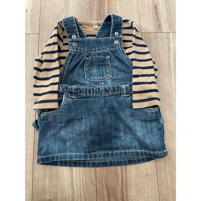 babyGAP(ベビーギャップ)のスカートセット キッズ/ベビー/マタニティのベビー服(~85cm)(ワンピース)の商品写真