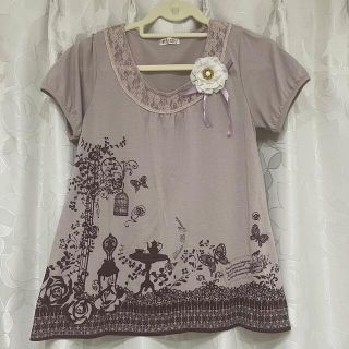 アクシーズファム(axes femme)のTシャツ　axes femme ピンク　アリス(Tシャツ(半袖/袖なし))