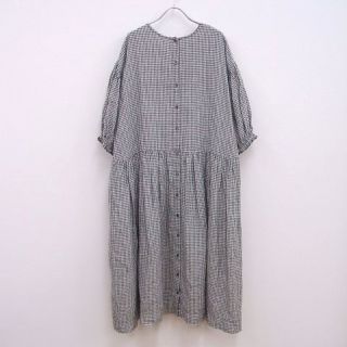 ネストローブ(nest Robe)のnest Robe バルーンスリーブワンピース 定価30800円 ネストローブ(ロングワンピース/マキシワンピース)