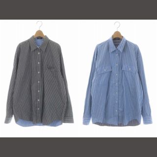 Balenciaga - バレンシアガ UNIFIT ストライプ リバーシブルシャツ ...