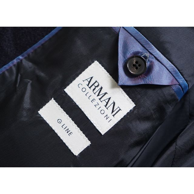 ARMANI COLLEZIONI(アルマーニ コレツィオーニ)の新品 ARMANI アルマーニ コレッツォーニ G LINE カシミヤジャケット メンズのジャケット/アウター(テーラードジャケット)の商品写真