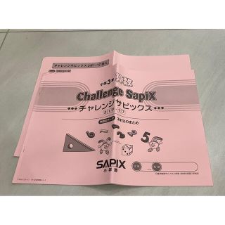 サピックス 3年生のまとめ 算数 テキスト(語学/参考書)