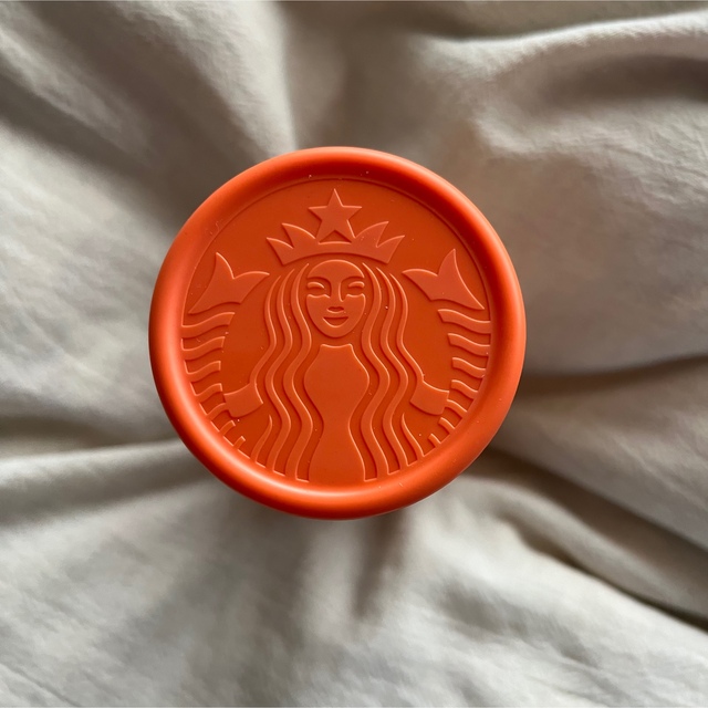 Starbucks Coffee(スターバックスコーヒー)のスターバックス ステンレスミニボトル PEANUTS オレンジ 355ml インテリア/住まい/日用品のキッチン/食器(タンブラー)の商品写真
