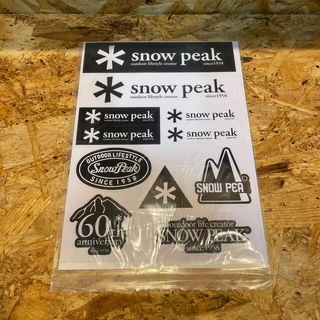 Snow Peak - スノーピーク　ステッカーセット