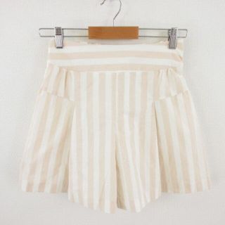 ウィルセレクション(WILLSELECTION)のウィルセレクション ショートパンツ キュロット ストライプ ストレッチ 1(キュロット)