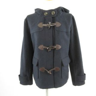 アザー(other)のHuman 2nd Occasion ダッフルコート ショート丈 長袖 紺 M(ダッフルコート)